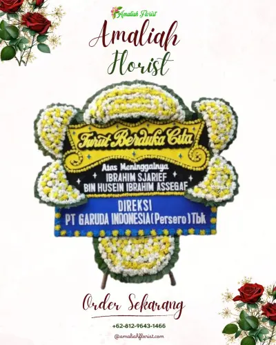 Papan Bunga Duka di Kutorenon